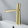 Splash Proof Wash Basin Tap Brass Bathroom Basin Water Mixer Faucet
