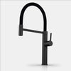 Spring Pull-Down Kitchen Faucet Brass Hot Cold Mixer Rubber Tube Tap