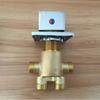 Square Handle Brass Switch Valve Faucet and Shower Mixer Control Valve
