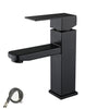 Stainless Steel Bathroom Faucet Matte Black High Temperature Faucet