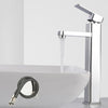 Stainless Steel Bathroom Faucet Matte Black High Temperature Faucet