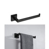 Stainless Steel Bathroom Set Bathroom Accessories Black Towel Rail Bar