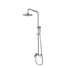 Stainless Steel Bathroom Shower System Rainfall Hand Shower with Mixer