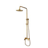 Stainless Steel Bathroom Shower System Rainfall Hand Shower with Mixer