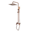 Stainless Steel Bathroom Shower System Rainfall Hand Shower with Mixer