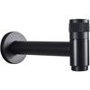 Stainless Steel Black Faucets Lengthen Outdoor Garden Faucets