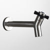 Stainless Steel Black Faucets Lengthen Outdoor Garden Faucets