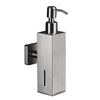 Stainless Steel Brushed Nickel Finish Soap Dispenser Shampoo Box