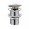 Stainless Steel Chrome Pop-Up Drain and Bottle Trap Bathroom P-Trap Kit