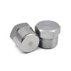 Stainless Steel Countersunk Flange Hex Pipe Cap Fitting NPT Connector