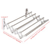 Stainless Steel Folding Clothes Rack Bathroom Towel Rack Bracket