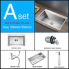 Stainless Steel Kitchen Sink Lead-free Single Bowl Kitchen Sink