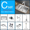 Stainless Steel Kitchen Sink Lead-free Single Bowl Kitchen Sink