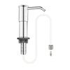 Stainless Steel Kitchen Sink Soap Dispenser with Extension Tube Kit