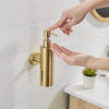 Stainless Steel Manual Soap Dispenser Wall Mounted Bathroom Dispenser