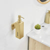 Stainless Steel Manual Soap Dispenser Wall Mounted Bathroom Dispenser