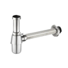 Stainless Steel P-TRAP Pipe Waste Bottle Trap Basin Sink Pipe Drainage