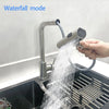 Stainless Steel Pull down Water Tap Three-in-one Kitchen Faucet