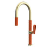 Stainless Steel Pull-Out Sprayer Hot Cold Mixer Kitchen Sink Faucet