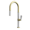 Stainless Steel Pull-Out Sprayer Hot Cold Mixer Kitchen Sink Faucet
