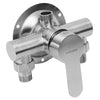 Stainless Steel Shower Faucet Part Bathroom Hot And Cold Water Mixer