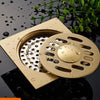 Stainless Steel Square Floor Drain Anti-Odor Shower Waste Drain Cover