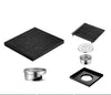 Stainless Steel Square Floor Drain Large Displacement Bathroom Drain