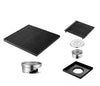 Stainless Steel Square Floor Drain Large Displacement Bathroom Drain