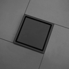 Stainless Steel Square Invisible Embedded Grid Bathroom Floor Drain