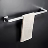 Stainless Steel Towel Holder Wall-Mounted Bathroom Towel Rack Bar