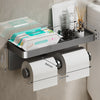 Stainless Steel Towel Roll Shelf Accessories Toilet Paper Holder