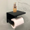 Stainless Steel Towel Roll Shelf Accessories Toilet Paper Holder