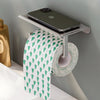 Stainless Steel Towel Roll Shelf Accessories Toilet Paper Holder