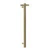 Stainless Steel Vertical Rod Temperature Heated Towel Rack with Hooks