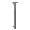 Stainless Steel Vertical Rod Temperature Heated Towel Rack with Hooks