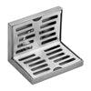 Stainless Steel Wall Corner Floor Drain L-Shaped Shower Drain Outlet