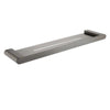 Stainless Steel Wall Mounted Glass Storage Shelves Bathroom Shelf Rack
