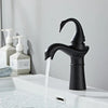 Swan Basin Faucet Brass Bathroom Water Sink Mixer Tap Modern Faucet