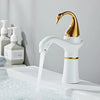 Swan Basin Faucet Brass Bathroom Water Sink Mixer Tap Modern Faucet