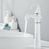 Swan Basin Faucet Brass Bathroom Water Sink Mixer Tap Modern Faucet