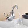 Swan Basin Tap Basin Faucet Bathroom Faucets Dual Hand Water Mixer