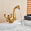 Swan Basin Tap Basin Faucet Bathroom Faucets Dual Hand Water Mixer