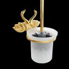 Swan Gold Bathroom Hardware Set Wall-Mounted Accessories Kit