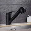 Swivel Pull-Out Kitchen Faucet Polished Brass Kitchen Sink Mixer Tap