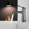 Swivel Spout Two Modes Lead Free Brass Mixer Tap Basin Sink Faucet