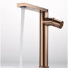 Tall Basin Sink Faucet Brass Bathroom Lavatory Faucet Water Mixer Tap