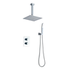 Thermostatic Bathroom Shower Faucet Set Brass Rainfall Shower System