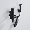 Thermostatic Bidet Shower Set with Mixer Faucet Handheld Sprayer