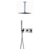 Thermostatic Brass Rainfall Shower Set with Mixer Temperature Control