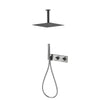 Thermostatic Brass Rainfall Shower Set with Mixer Temperature Control